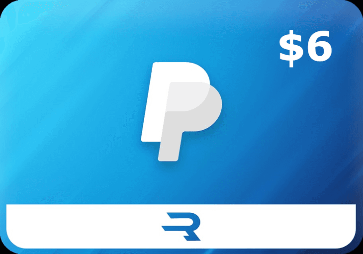 Rewarble PayPal $6 Gift Card